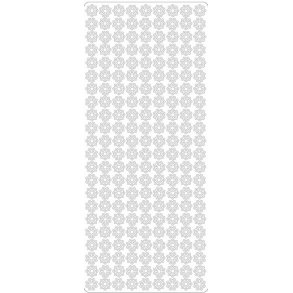 Stickers - Blomster, guld