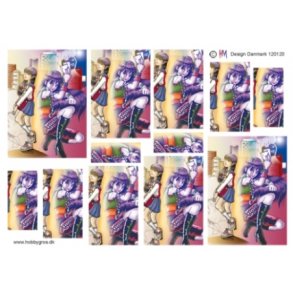 3D pyramideark - P�n pige, sej pige 