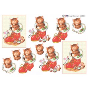 3D ark - Jul, kat i st�vle