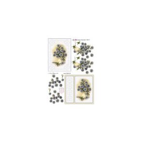 3D sy ark - Blomster, t�rrede i kande