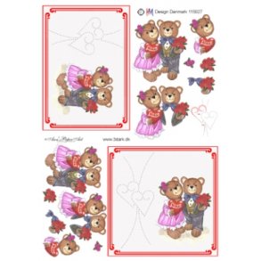 3D sy ark - Bamser der er forelsket