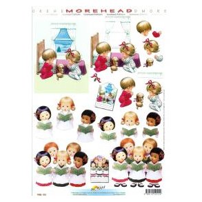 3D ark - B�rnemotiv, b�rn, jul