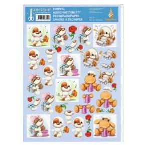 3D ark - B�rnemotiv, Mylo, f�r, hund