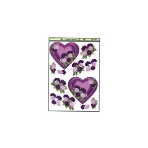 3D ark - Bryllup, m.m. lilla hjerte