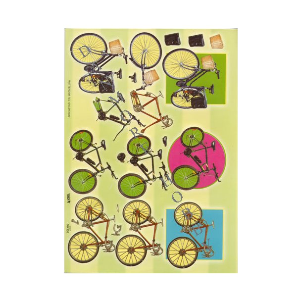 3D ark - 3 forskellige cykler