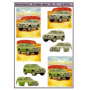 3D ark - Biler, Mitsubishi & pajaro shogun