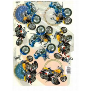 3D ark - Motorcykel, race