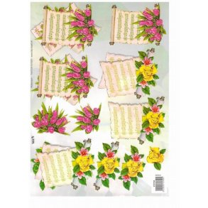 3D ark - Blomster, noder