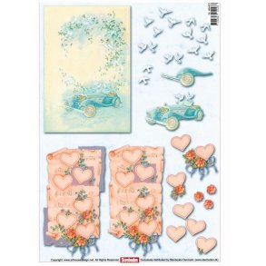 3D ark - Bryllup, 2 motiver