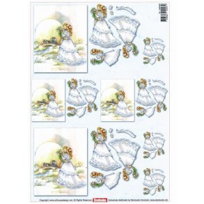 3D ark - Bryllup, brudepar