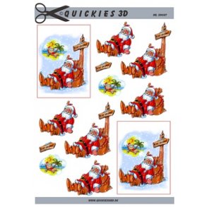 3D ark - Jul, julemand dr�mmer