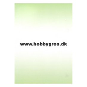 Skyggekarton A5, 200g, lys gr�n, 10 ark