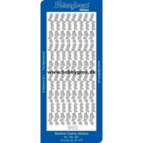 Stickers - Bort, guld