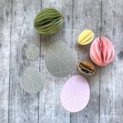 Ophng til pynt, fx g og kugler, guldfarvet, ca. 45 st