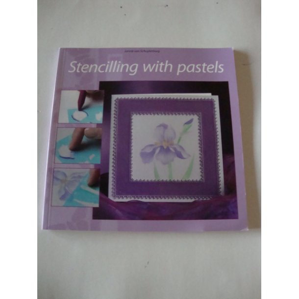 Stencilling with pastels