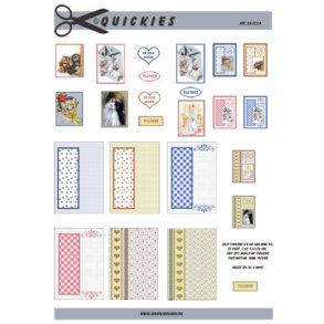 3D ark - Sm motiver, bryllup, baby, blomster, katte