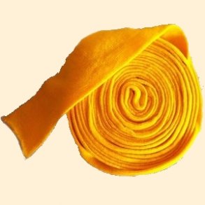 Tubestrik i 100mm bredde - GUL, 1meter