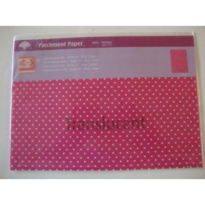 Prikker, fuchsia, 5 ark, 150g, A4