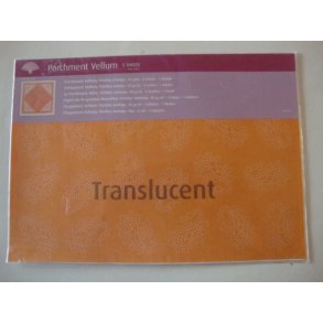 Paisley orange, 5 ark, 90g, A4