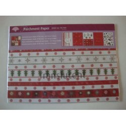 Jule motiver, 5 ark, A4, 150g