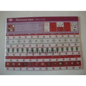 Jule motiver, 5 ark, A4, 150g