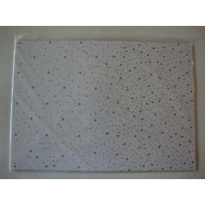 karton A4, 200g, stjerner/ensfarvet beige