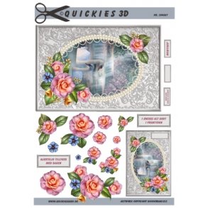 3D ark - Fugle, svaner m/tekst