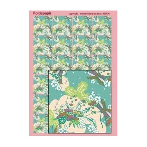 Foldepapir, blomster