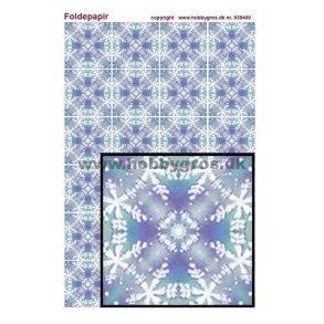 Foldepapir, jul, sne, krystal