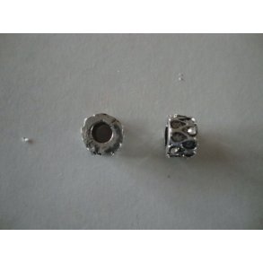 Metalperle, FS, 2 stk