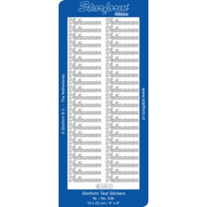 Stickers - Velkommen, slv