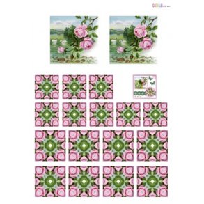 Castello Foldepapir, rose