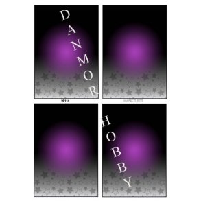 Baggrundspapir, gr stjerner og pink midte