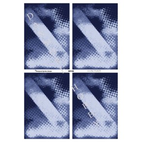 Baggrundspapir, grafisk mnster i bl farver