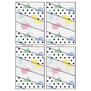 Baggrundspapir, diverse mnstre