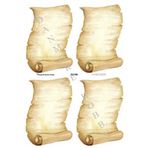 Baggrundspapir, gammel skriftrulle