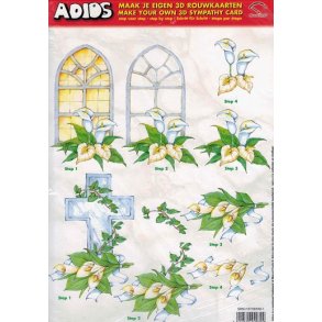 3D ark step by step, begravelse, kondolance