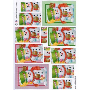 3D Pyramideark, Jul, snemand