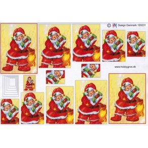 3D Pyramideark, julemand