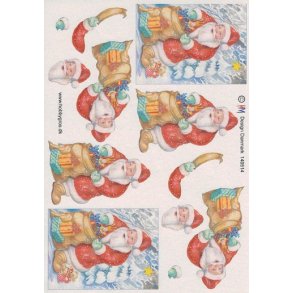 3D ark - Jul, julemand, metallook