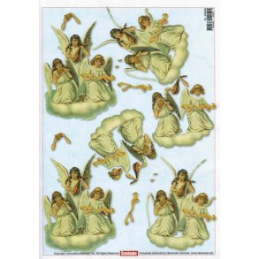 3D ark - Jul, engle, gr�n