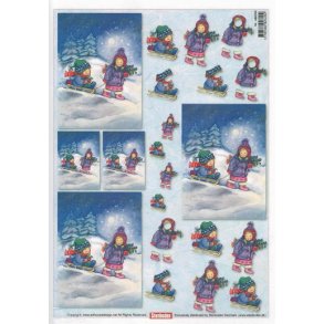 3D ark - Jul, b�rn, k�lk