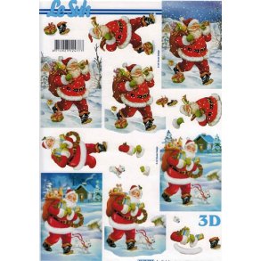 3D ark - Jul, julemand