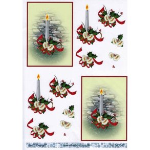 3D ark - Jul, julelys, kristtj�rn