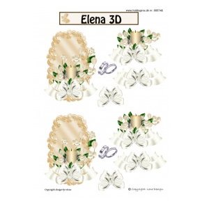 3D ark - Bryllup, m.m.