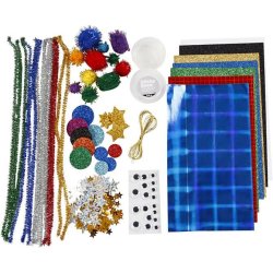 Krea-mix "Space" basis sortiment til kreativ leg