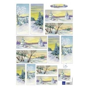 Klippeark - Natur, snedkkede vinterlandskaber #2