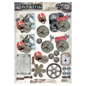 3D ark - udstanset, Flyvning