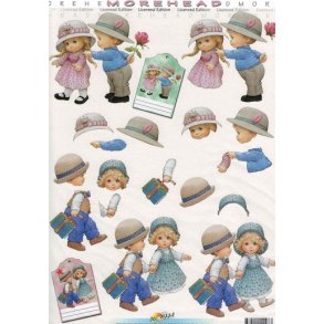 3D ark - B�rnemotiv, herlige b�rn