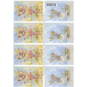 3D ark - Alfer, pige, fuglerede